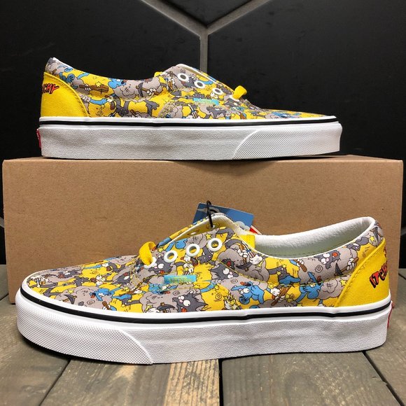 the simpsons x vans itchy & scratchy era shoes